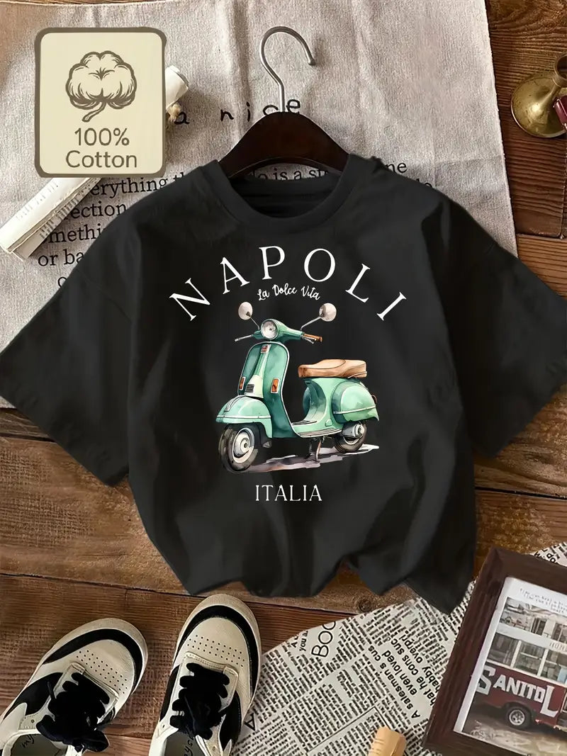 Maglietta Napoli Lifestyle Vespa