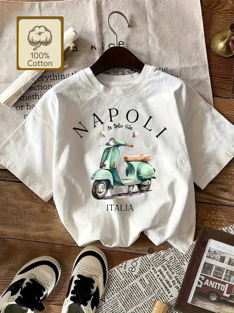 Maglietta Napoli Lifestyle Vespa