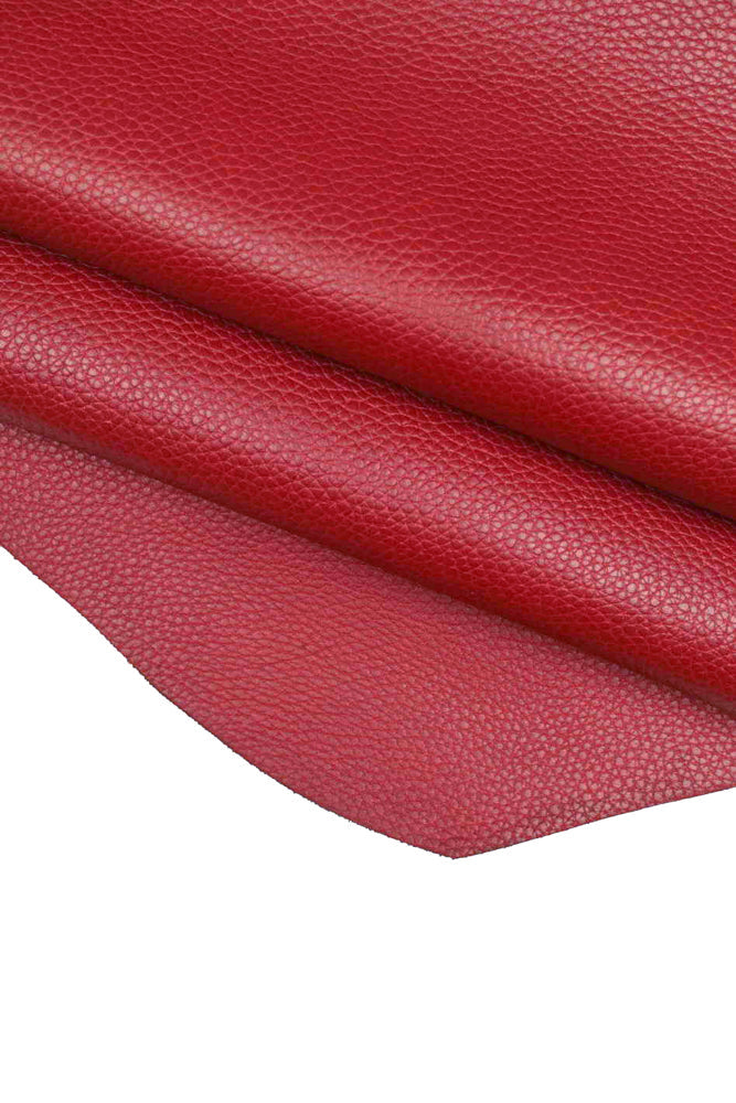 K0038VB | Segnalibro Cuore Made in Italy in Vera Pelle pieno fiore, grana dollaro - Colore Rosso - Dimensioni: cm 6 x 5,5 x 0,5 - Confezione: Gift Box rigido fondo/coperchio-3