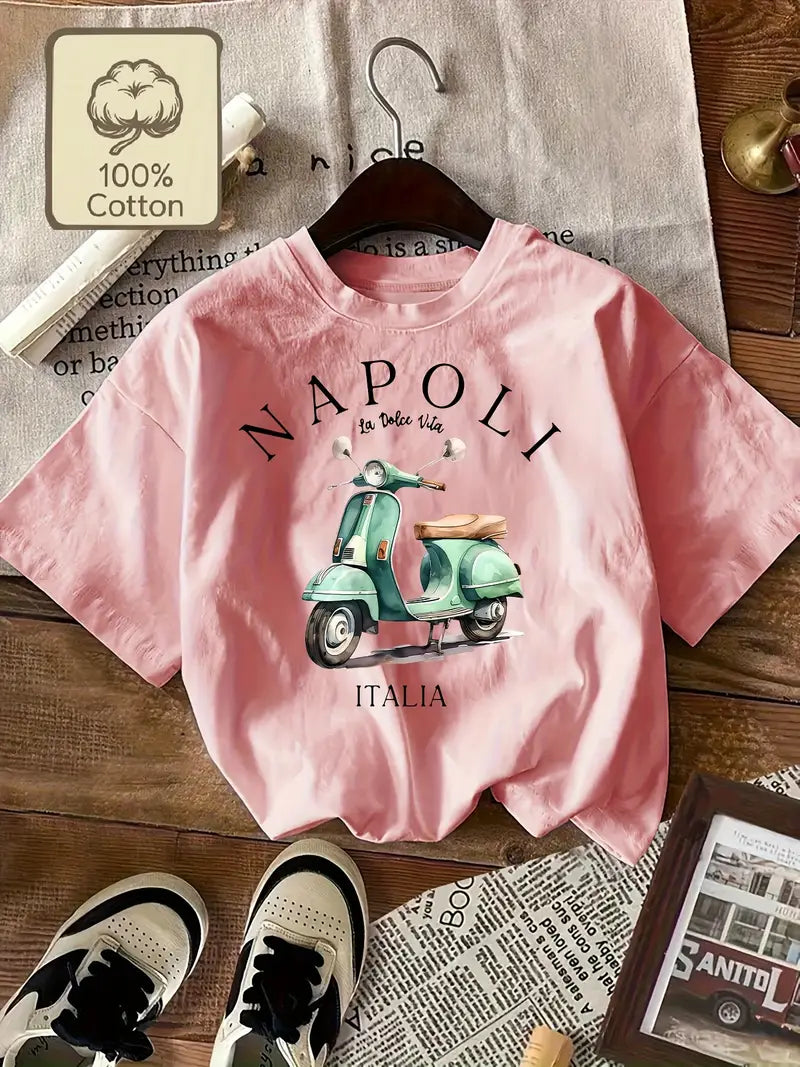 Maglietta Napoli Lifestyle Vespa