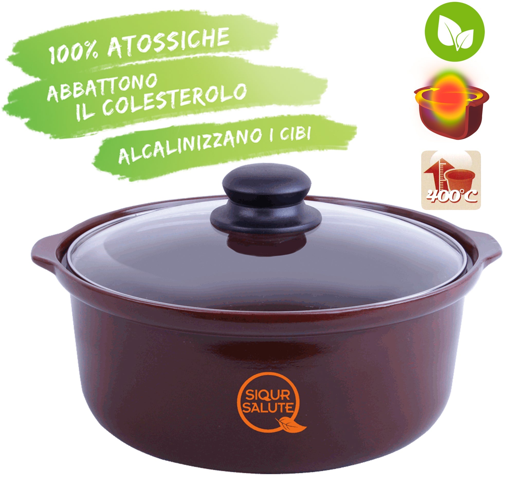 Pot saucepan in Zisha purple clay 16 or 28 cm - tutto per te