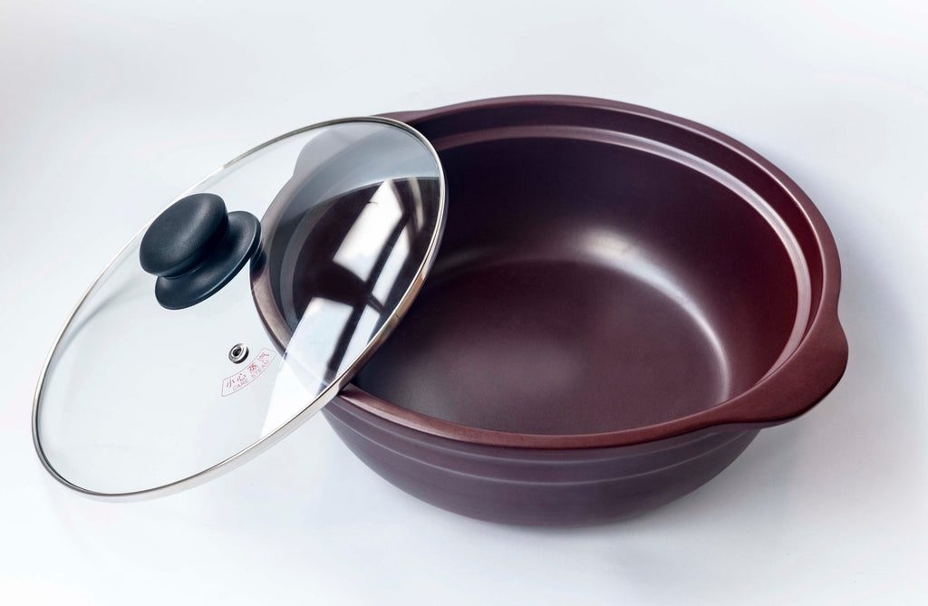 Pot saucepan in Zisha purple clay 16 or 28 cm - tutto per te