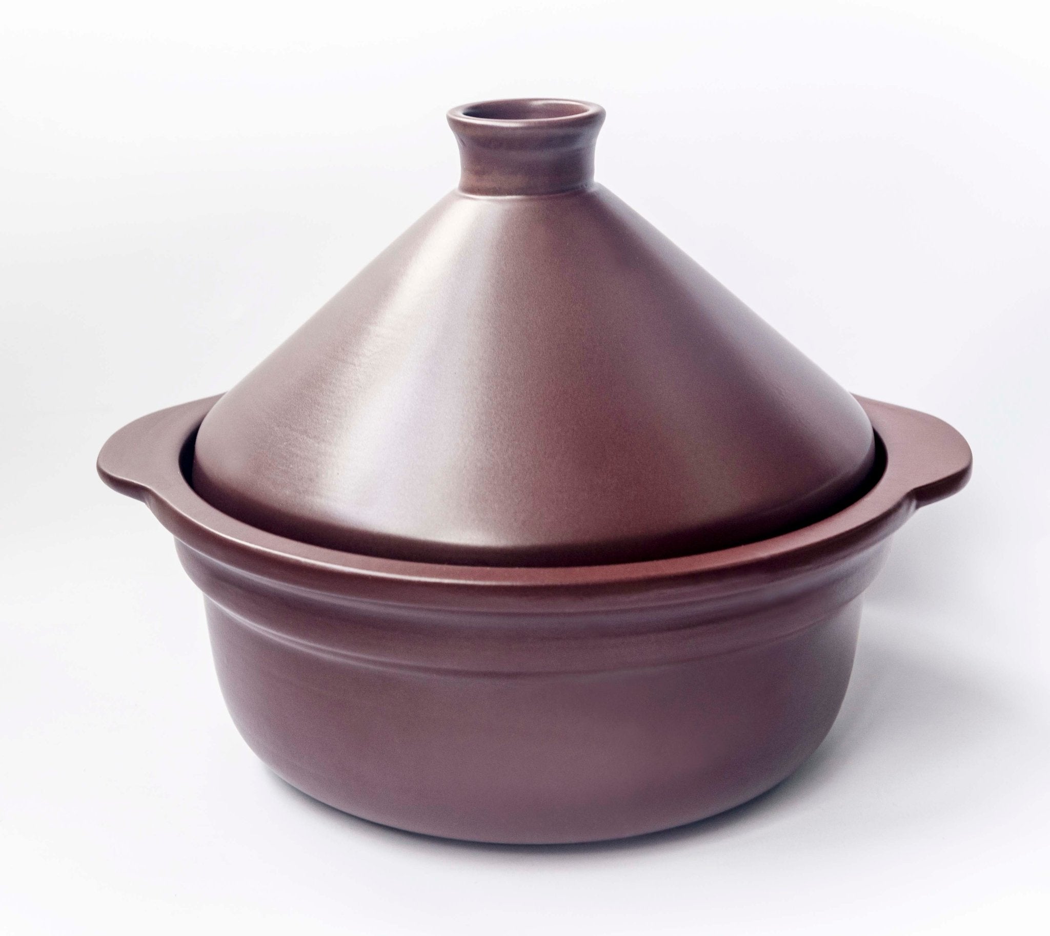 Pot Tajine in Zisha purple clay 22 or 26 cm - tutto per te