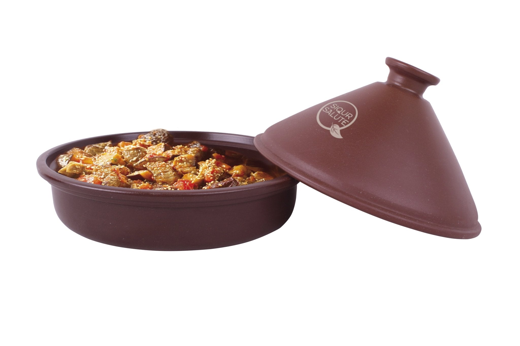 Pot Tajine in Zisha purple clay 22 or 26 cm - tutto per te
