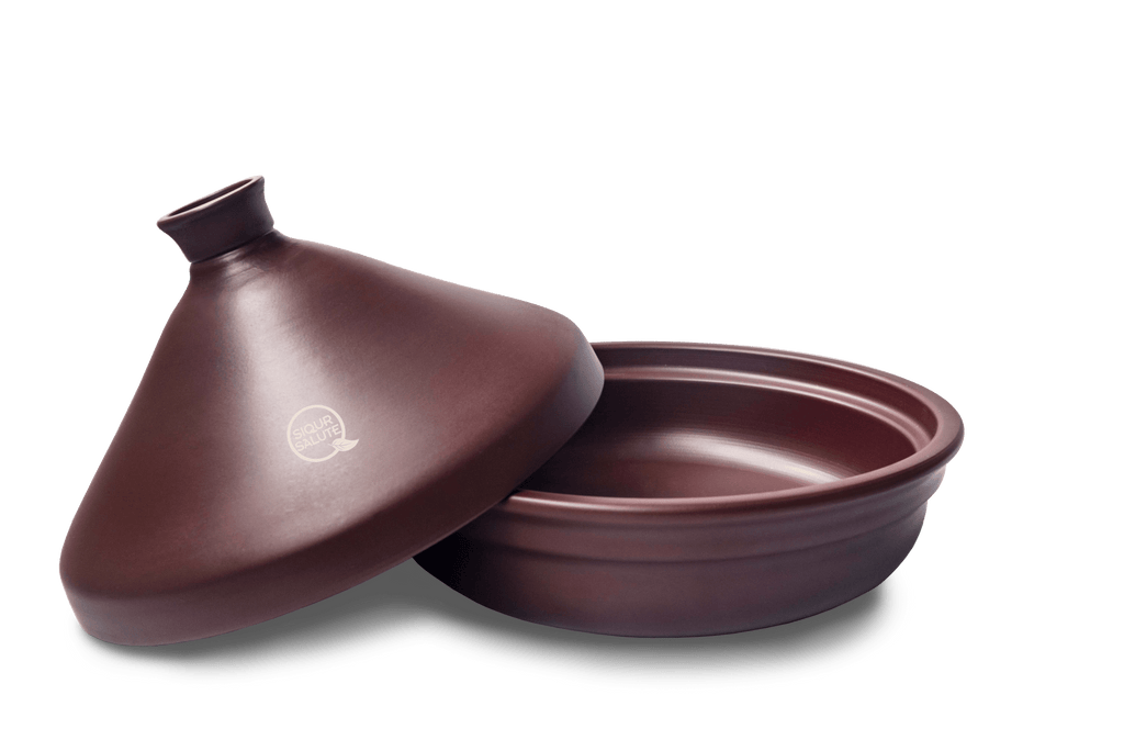 Pot Tajine in Zisha purple clay 22 or 26 cm - tutto per te