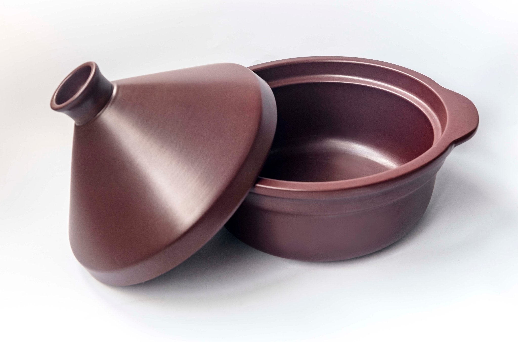 Pot Tajine in Zisha purple clay 22 or 26 cm - tutto per te