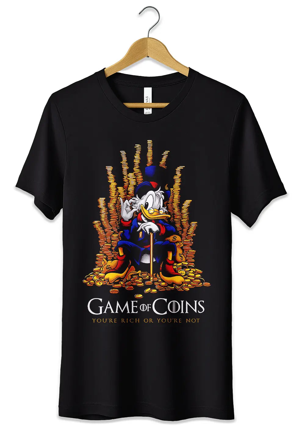 T-Shirt Maglietta Zio Paperone Divertente-0