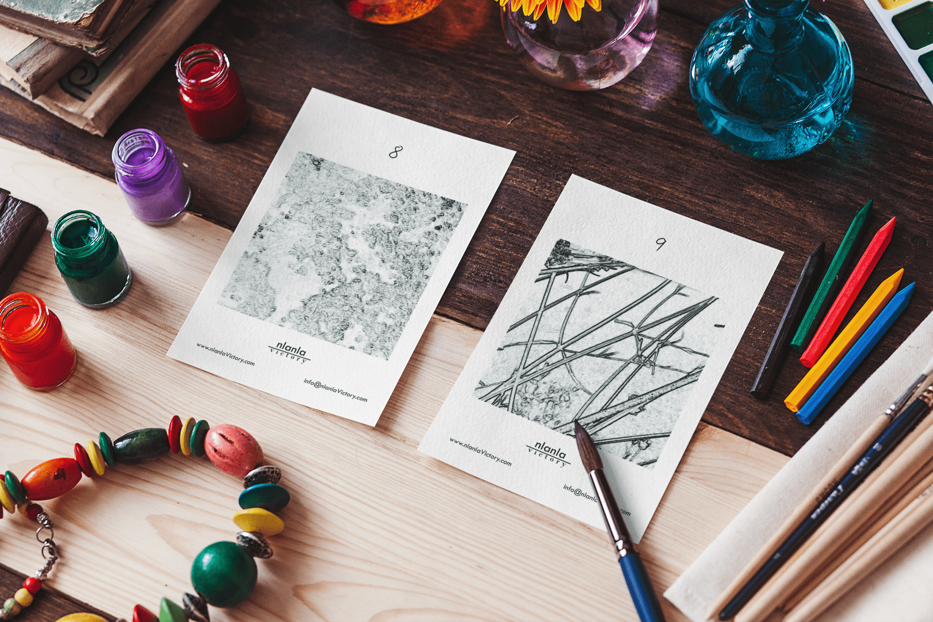 Watercolour Advent Calendar, Painting Advent Calendar, Painting Kit, Christmas Countdown - tutto per te